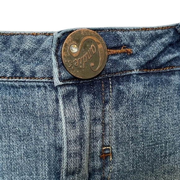 Candie’s Y2K Low Rise Distressed Denim Mini Skirt Juniors 9 Women’s Small - Picture 4 of 6